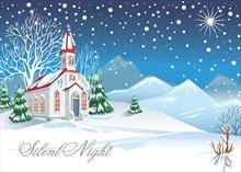 90120-P<br>Silent Night Church