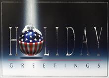 91014-R<br>Glowing Patriotic Greeting