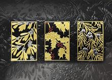 92130-S<br>Dark Berry Triptych