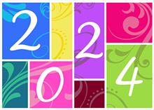 93208-Q<br>Brightly Colored 2024