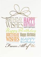 93259-R<br>A Gift of Birthday Greetings