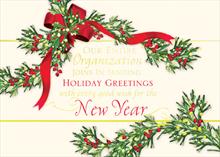 95128-R<br>Corporate Holiday Greetings Swag