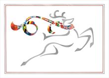 99014-R<br>International Holiday Stag