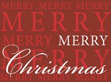 AA2033-P<br>Merry Merry Christmas