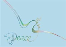 AA2564-R<br>Rainbow Peace Dove