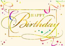 AB1911-R<br>Cheerful Birthday Wishes!