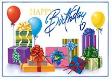AB2501-Q<br>Bold Birthday Wishes