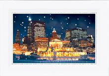2477-R<br>Chicago Buckingham Fountain in Winter