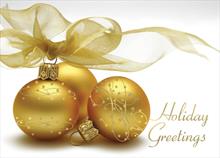 3538-P<br>Golden Ornamental Greetings