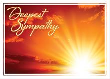 3729-N<br>With Sympathy Sunset