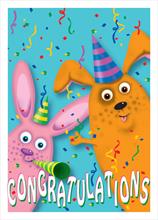 3733-N<br>Congratulations Party Characters