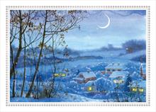 3761-P<br>Nighttime over the Village