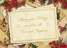 3940-P<br>A Holiday Calling Card