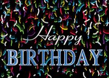 4087-P<br>Colorful Confetti Birthday