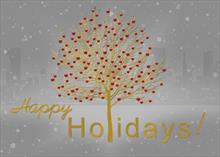 4101-S<br>Golden Holiday Wishes