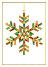 4124-P<br>Mosaic Snowflake