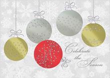 4187-W<br>Bejeweled Ornaments