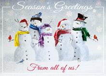 99159-Q<br>Greetings From A Frosty Bunch