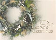 90157-R<br>Evergreen and White Berry Cheer