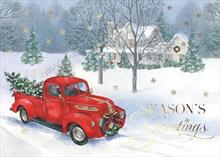 99184-S<br>Retro Winter Scene