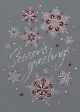 99185-X<br>Brilliant Snowflake Greetings